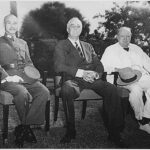 Chaing Kai-shek with FDR and Churchill