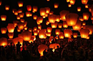 Buddhist lantern festival