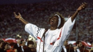 Houston, Whitney at Super Bowl 1991