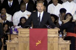 Houston funeral Costner