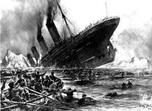 Titanic sinking