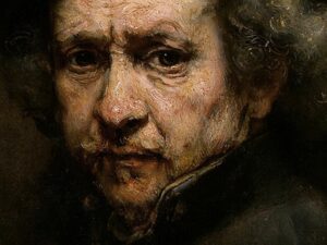 Rembrandt self-portrait