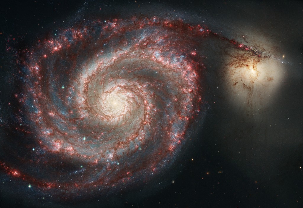 Whirlpool galaxy (NASA)