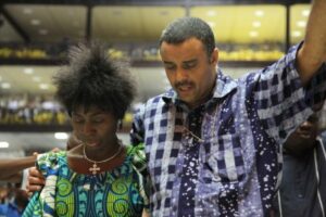 Bishop Dag Heward-Mills with his wife, Adelaide