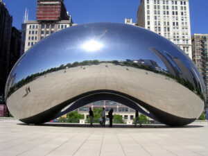 Cloud Gate by Anish Kapoor