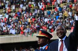 President of Kenya, Uhuru Kenyatta