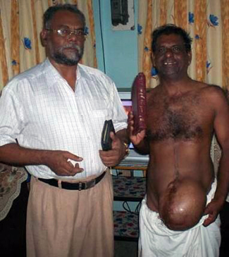 Pastor Paul Ciniraj with Thankappan