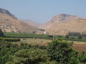 Ginosar valley in Israel (photo Dr. Ken Dark/NBC News)