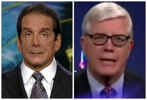 Krauthammer (left) and Hewitt