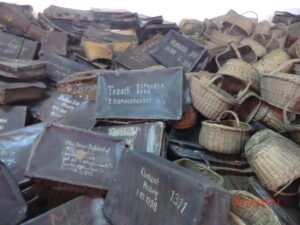 Auschwitz suitcases