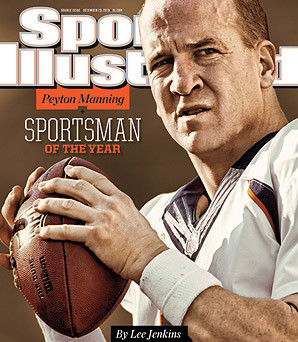 Peyton Manning on SI cover
