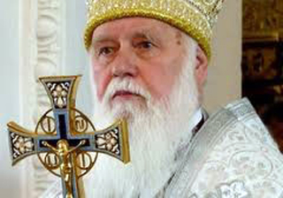 Patriarch Filaret Denysenko (Photo credit: Religious Information Service of Ukraine)