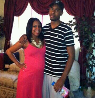 Lakisha Wilson with brother, Richard