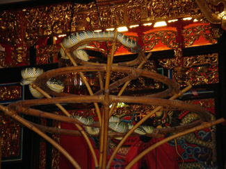 Snake temple in Penang