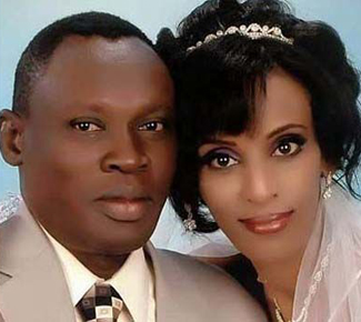 Meriam with her husband Daniel