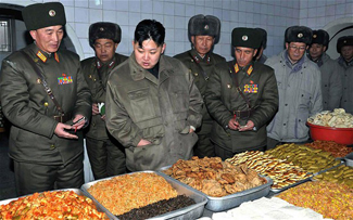 Government leaders and the military receive priority for food, while others suffer