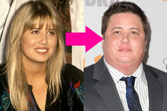 Chastity Bono (left), the only child of Sonny and Cher, underwent surgery to become Chaz Bono