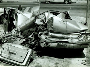 Ralph Nader labeled the Corvair "unsafe at any speed"