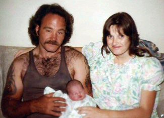 Ed and Allison with baby Jessica