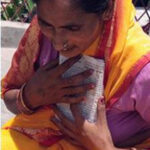 Shanti holds Scripture