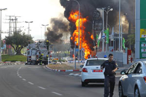 Bombings from Gaza, destroying property and injuring people this week in Israel