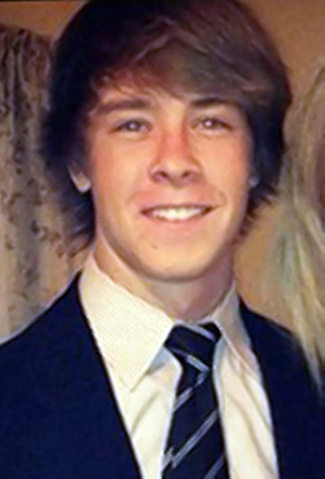 Brown's victim, 19-year-old Brendan Tevlin