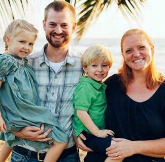 Dr. Kent Brantly with his wife and children