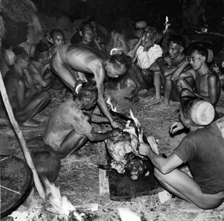 Palawano men in the 1950s