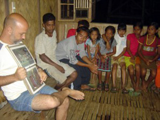 Teaching Palawano group