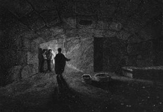 Artist's rendering of Mamertine Prison