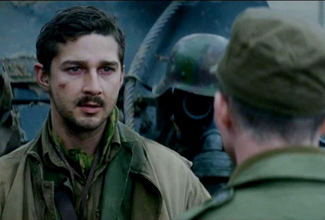 LeBeouf in "Fury"