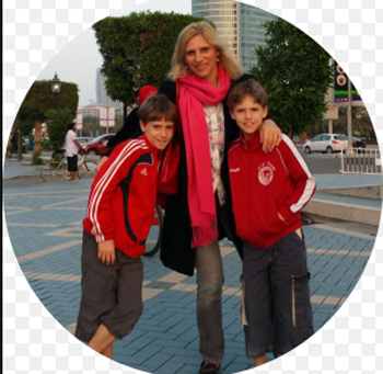 Ryan with her two boys