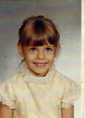 Darlene at three-years-old