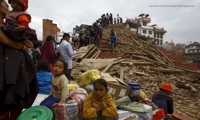 Devastation in Kathmandu
