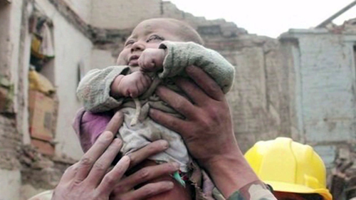 Baby Sonit rescued