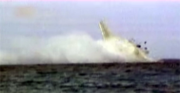 One engine hit a coral reef, which catapulted plane end over end, and caused it to break up