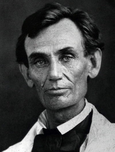 Lincoln in 1858