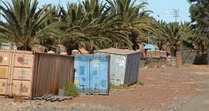 Shipping containers have been used to imprison believers