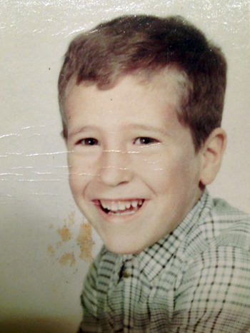 Tim at 8-years-old