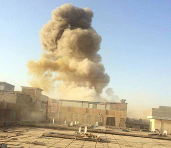 Vbied explosion in Ramadi, May 16, 2015