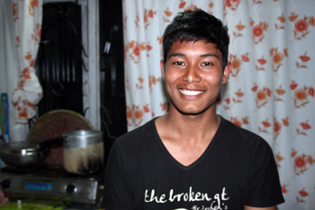 Akash after his deliverance