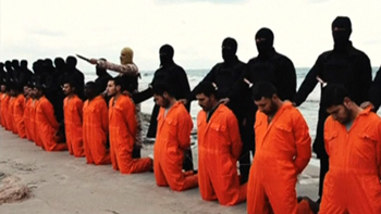 Egyptian Coptic Christians beheaded on a beach in Libya