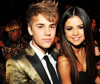 Bieber with Selena Gomez
