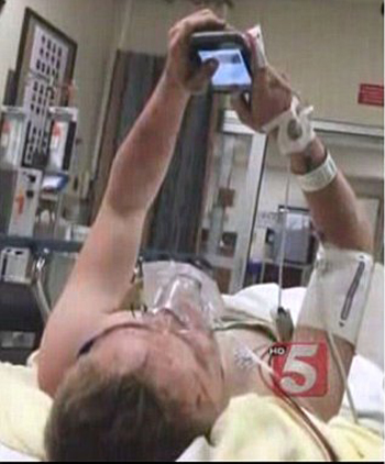 Sam hospitalized