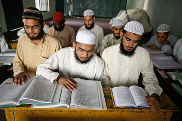 Students at Islamic school