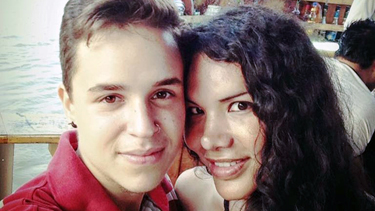 Fernando Machado (left) with his partner Diane Rodriguez