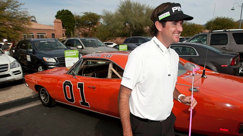 At an auction, Bubba bought the Dukes of Hazzard car "the General Lee," but after the Confederate flag controversy arose, he said he would paint it over with an American flag.