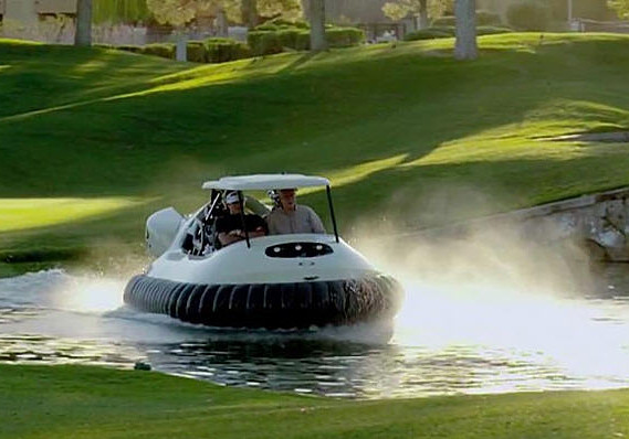 bubba watson golf cart hover craft