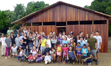 Team of high school students from Church by the Sea in Laguna Beach completes construction of church