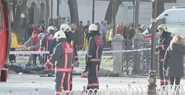 Bombing at mall in Istanbul